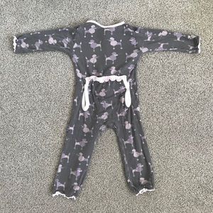 Kickee Pants Cobblestone Poodle Coveralls